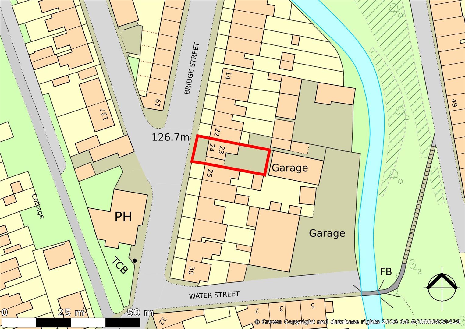 Floorplan for 24 Bridge Street, Ogmore Vale, Bridgend